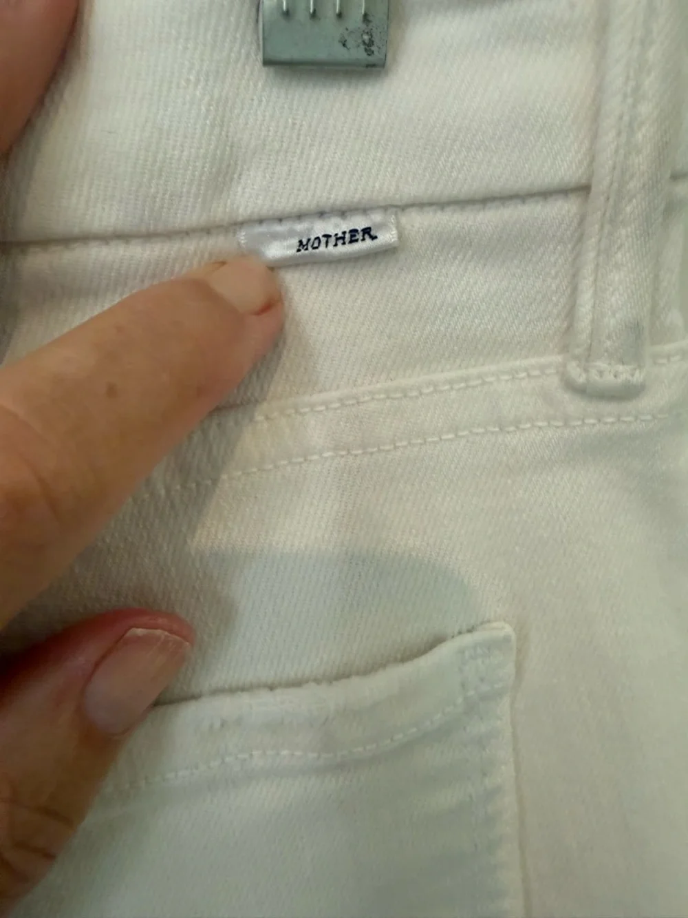 MOTHER White Skinny Jeans - Women’s Slim Fit - Picture 6 of 16